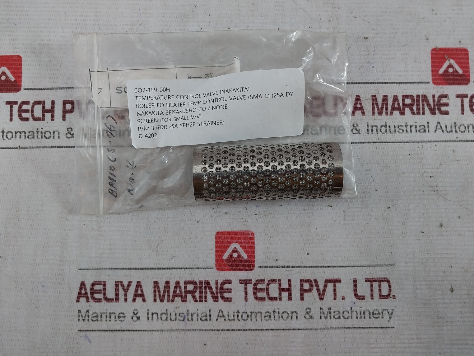 Nakakita Seisakusho Scs-24 Valve & Stem, Screen, Diaphragm, Gasket Packing Set