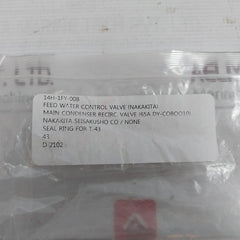 Nakakita Seisakusho T-43 Feed Water Control Valve Kit 0Vy-000-00A 150-600Lb