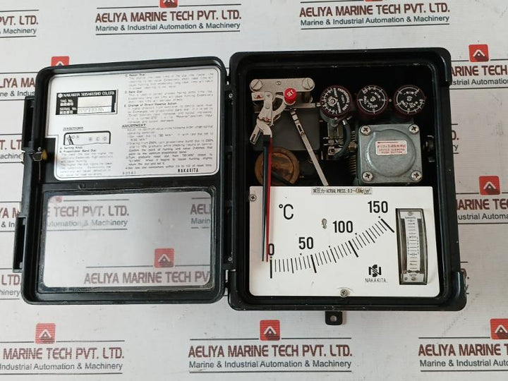 Nakakita Seisakusho Te2-36 Temperature Controller 0.2~1.0 Kgf/Cm2 0-150 C