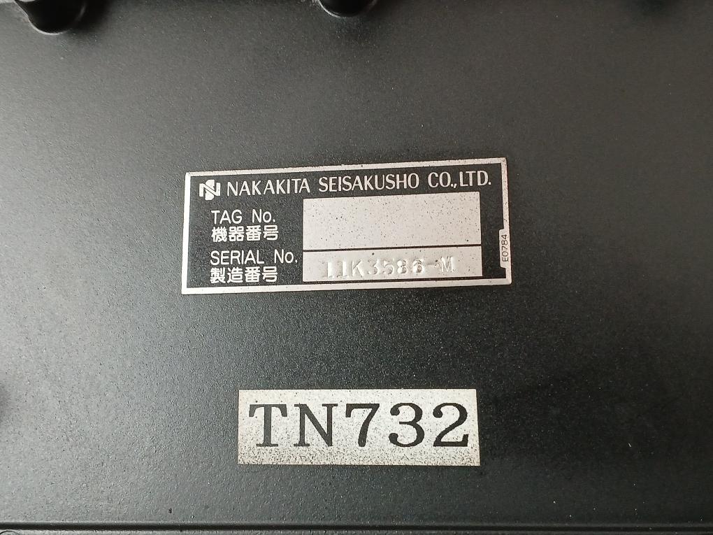 Tn732 Pneumatic Temperature Controller 0-1.5Kgf/Cm2 5.5 Mete Nakakita Seisakusho