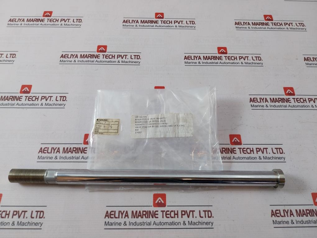 Nakakita Seisakusho Valve Stem Assembly For Bv-322 Sus316 Hard Cr Plating