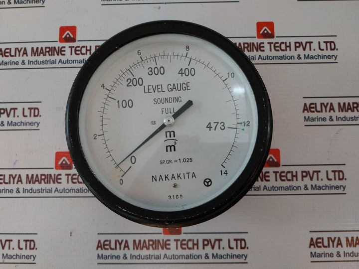 Nakakita Level Gauge Sounding Full Sp.Gr.=1.025 Used
