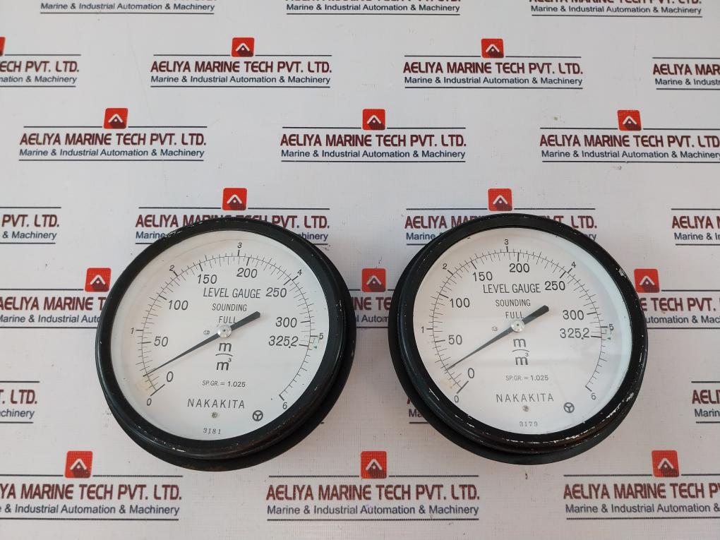 Nakakita Sp.Gr.=1.025 Level Gauge Sounding Full