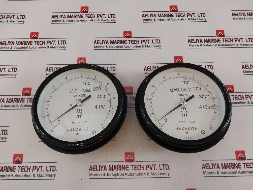 Nakakita Sp.Gr.= 1.025 Level Gauge Sounding Full 0-10 M3