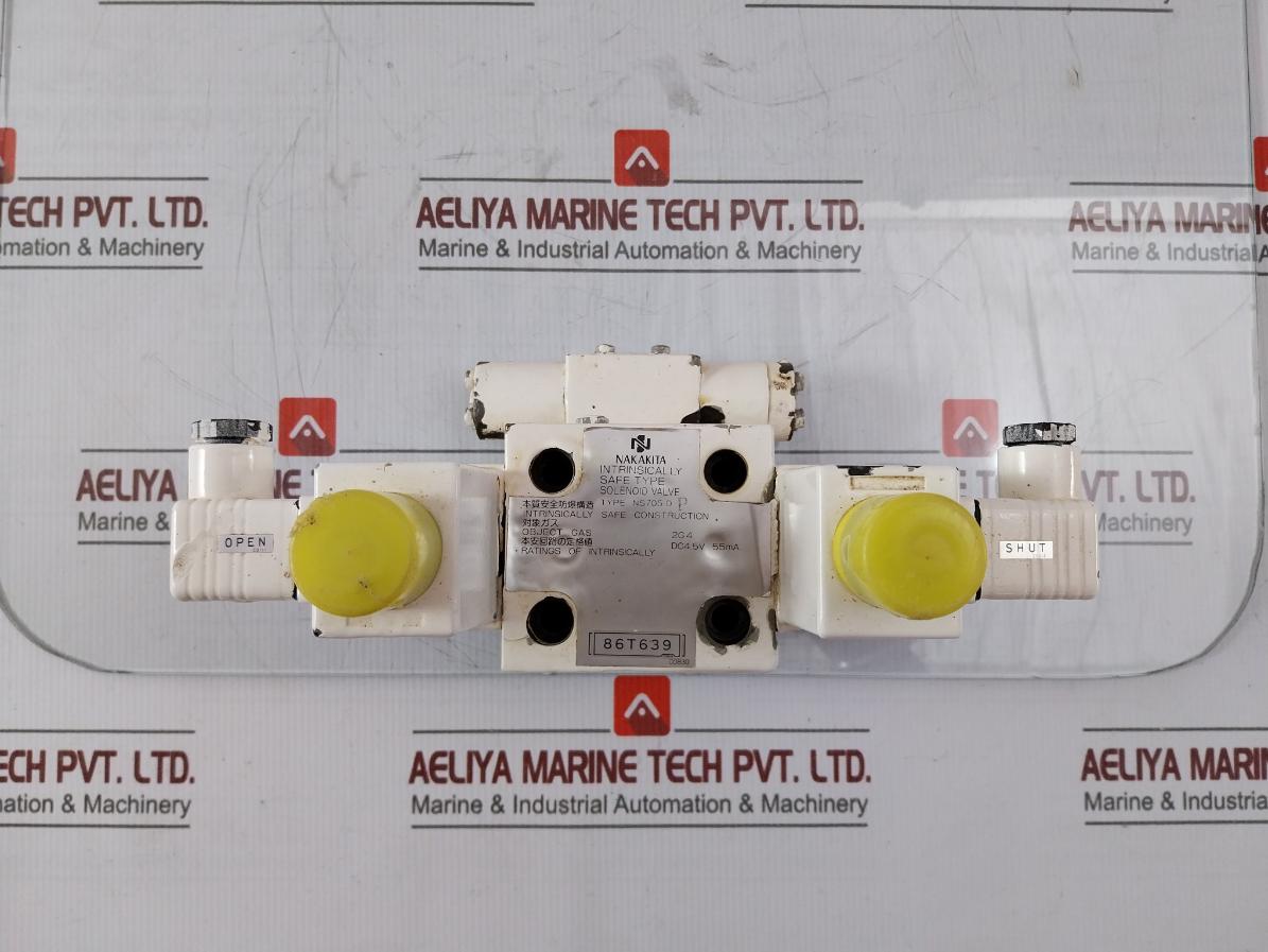Nakakita Ns705-d-p Intrinsically Safe Type Solenoid Valve 2G4 Dc4.5V 55Ma