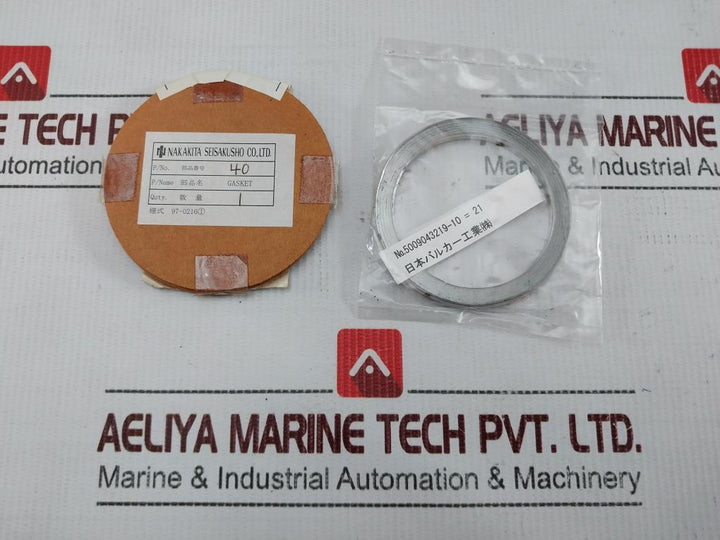 Nakakita Seisakusho Kd014308 Control Valve Parts Gasket Packing Kit K3260.125
