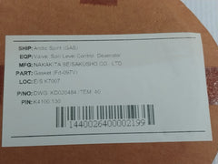 Nakakita Seisakusho Kd020484 Control Valve Part Gasket Kit 7590M Fd-097V