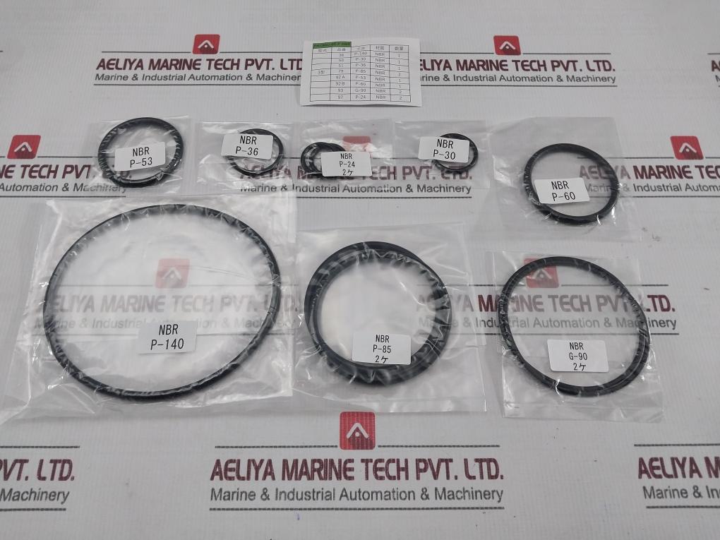 Nakakita Seisakusho Pac80U-03-p O-ring Kit