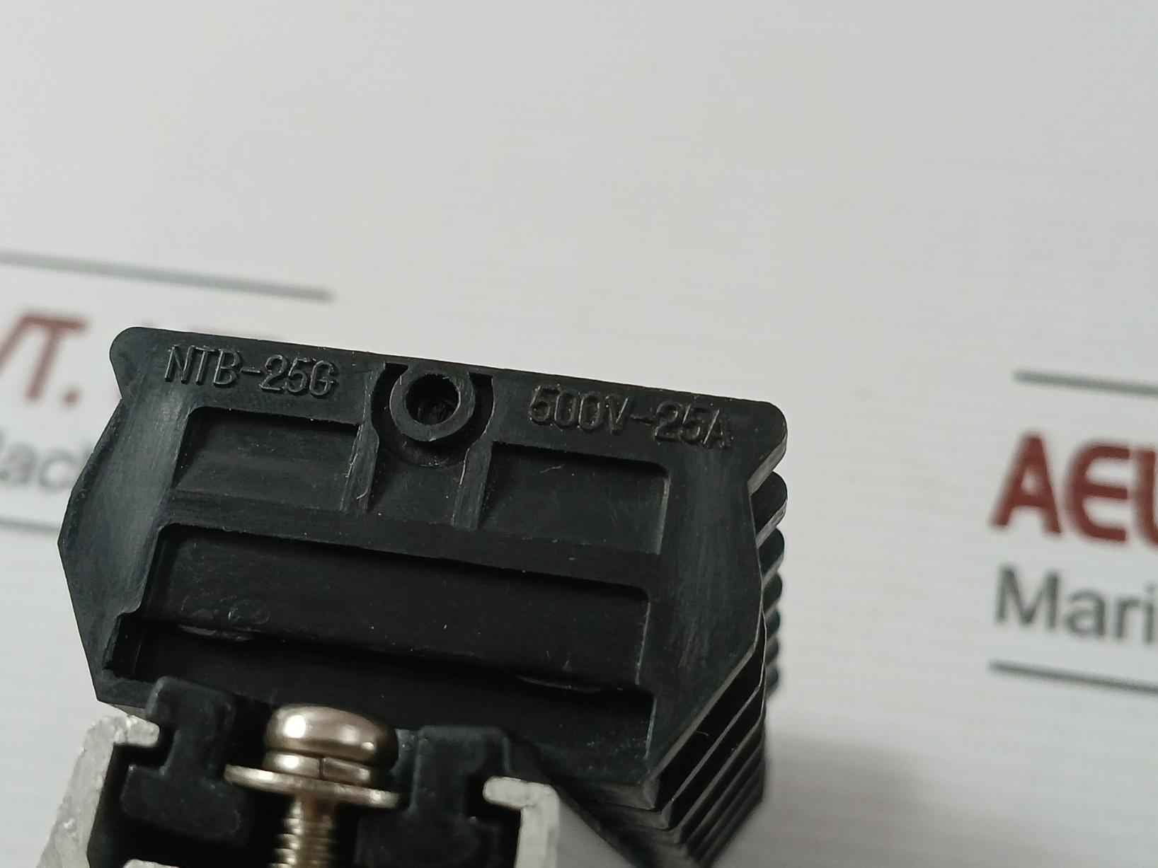 Nakamura Electric Ntb-25G Terminal Block 25A 500V 3.5Mm2
