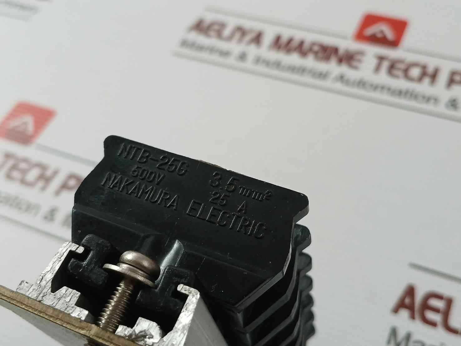 Nakamura Electric Ntb-25G Terminal Block 25A 500V 3.5Mm2