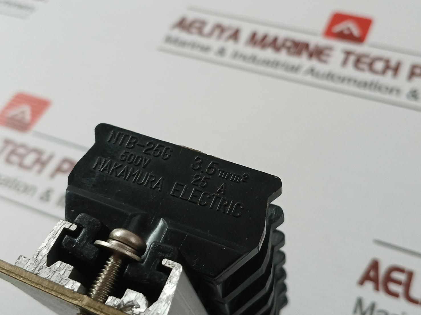 Nakamura Electric Ntb-25G Terminal Block 25A 500V 3.5Mm2