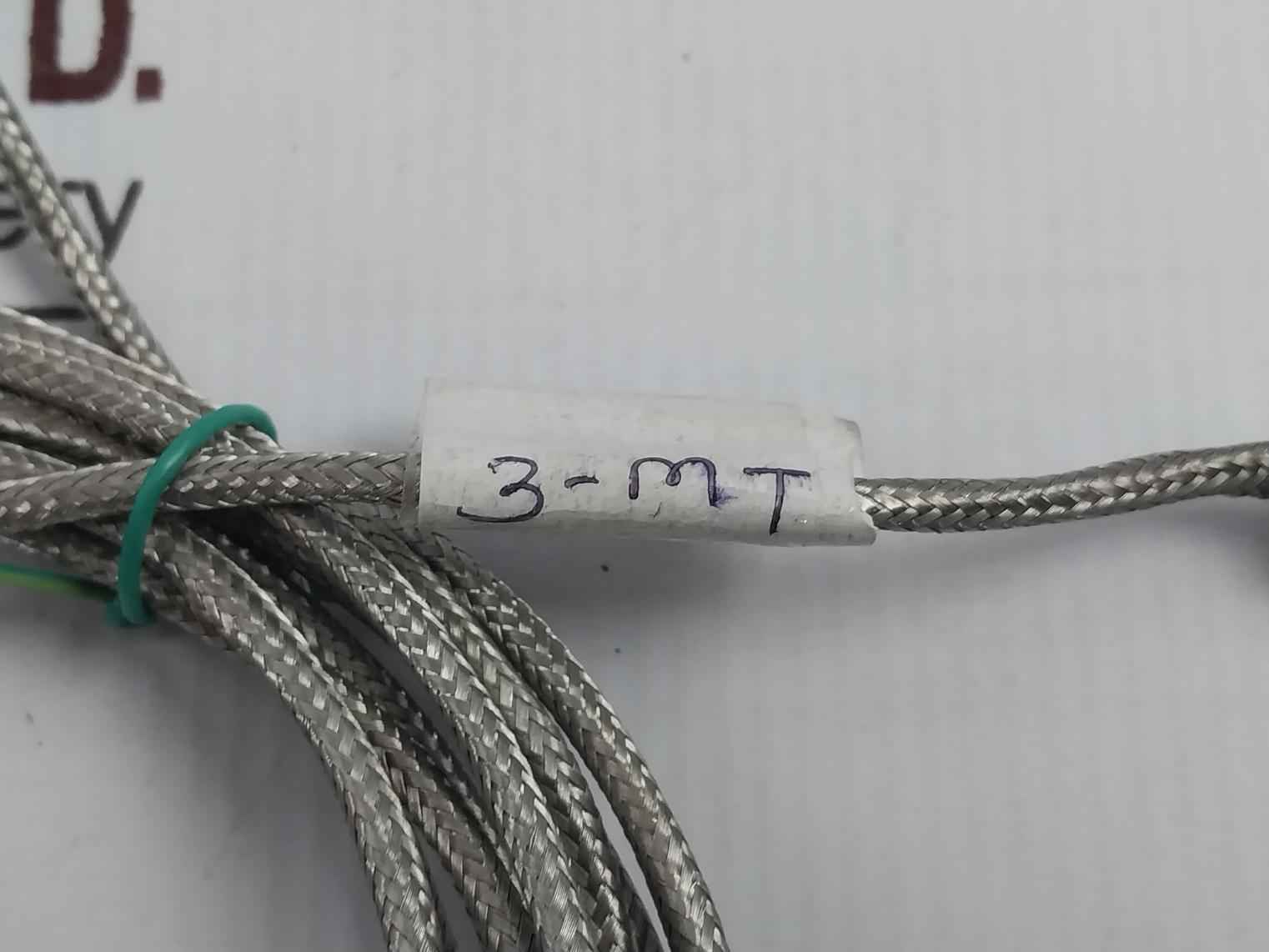 Nakra 2Xpt100/B/2 Temperature Sensor -50/200C D-9.5Mm 3 Meter