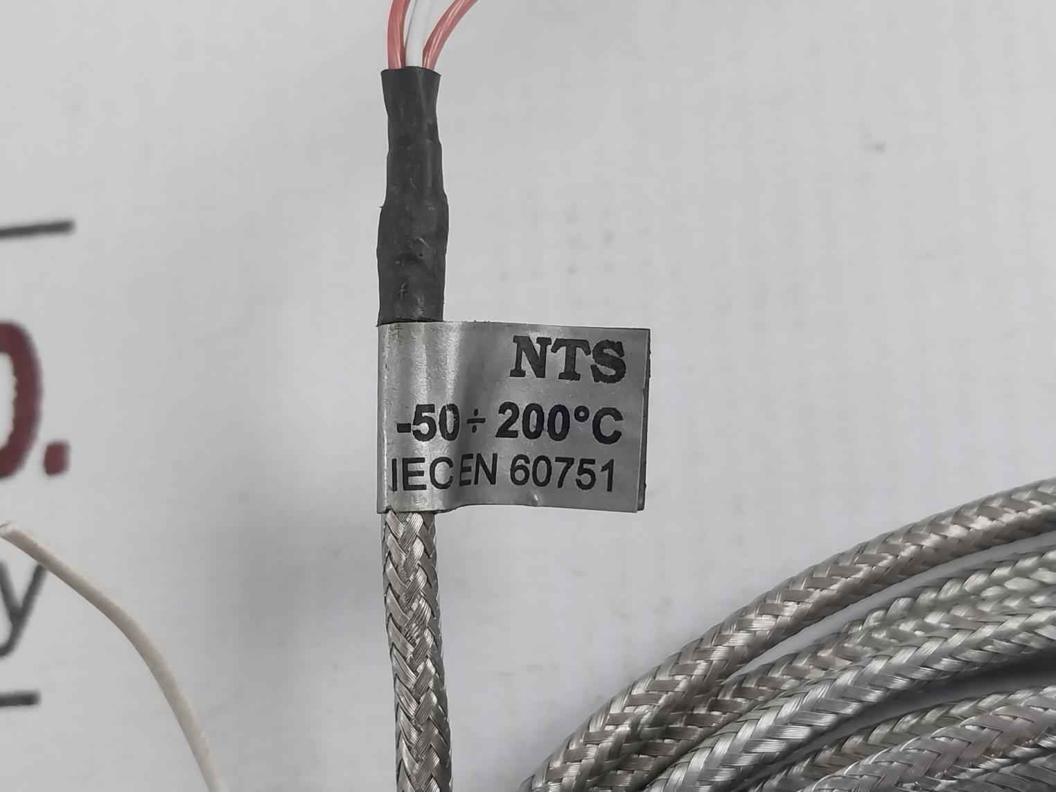 Nakra 2Xpt100/B/2 Temperature Sensor -50/200C D-9.5Mm 3 Meter