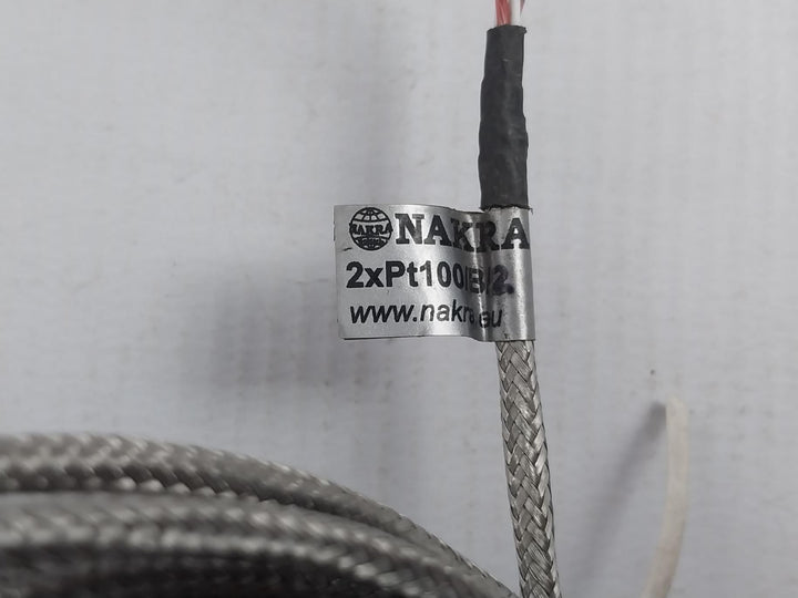 Nakra 2Xpt100/B/2 Temperature Sensor -50/200C D-9.5Mm 3 Meter