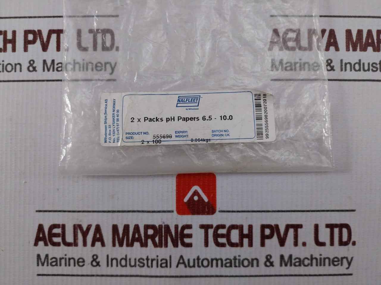 Nalfleet 555698 Ph Indicator Strips (1 Pack = 110pcs)