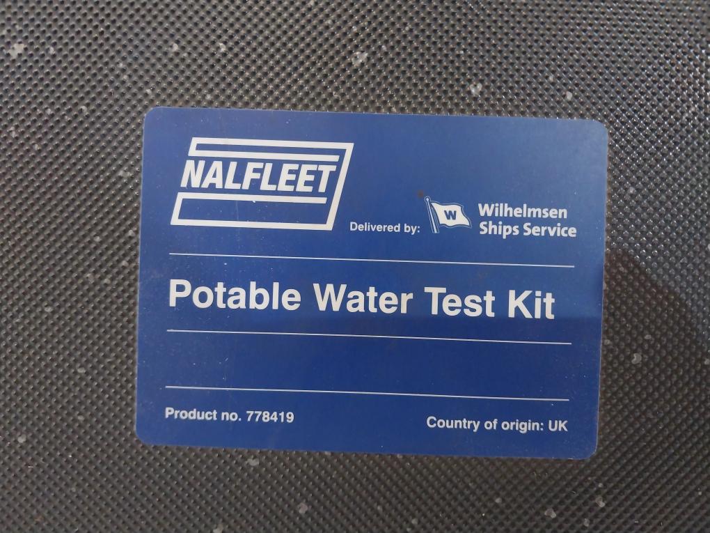 Nalfleet 778419 Potable Water Test Kit 12V Dc 20W