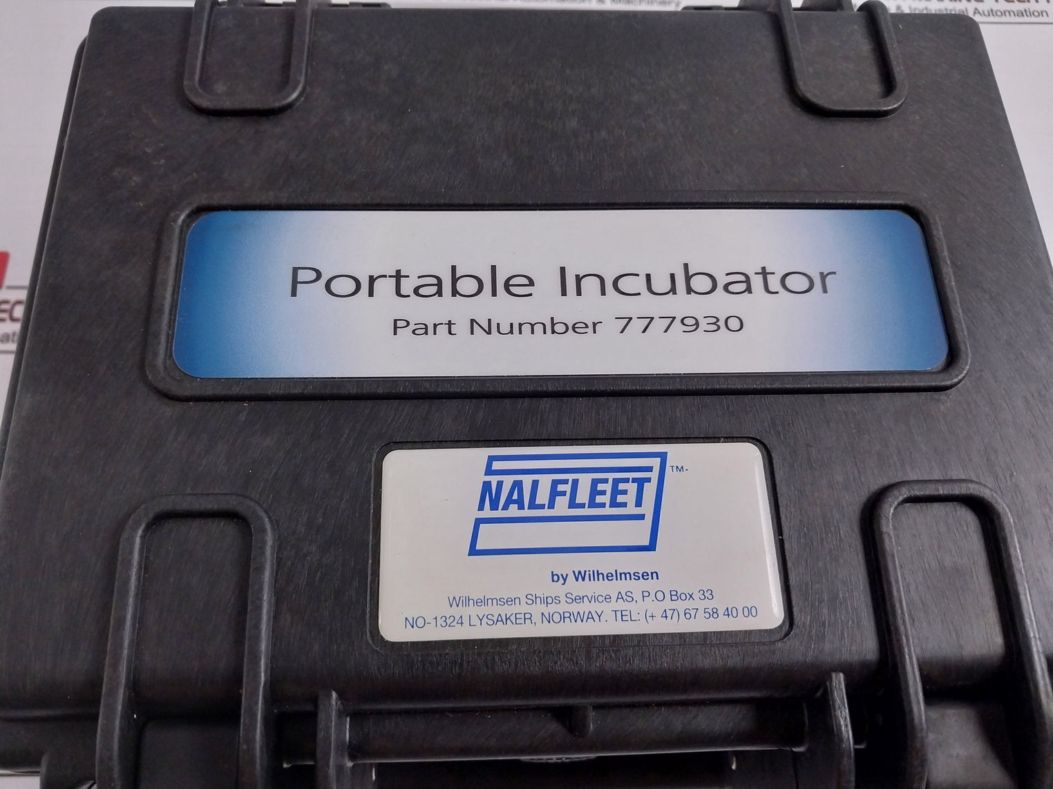 Nalfleet 778419 Portable Incubator Water Test Kit (Incomplete) 12V 20Watt
