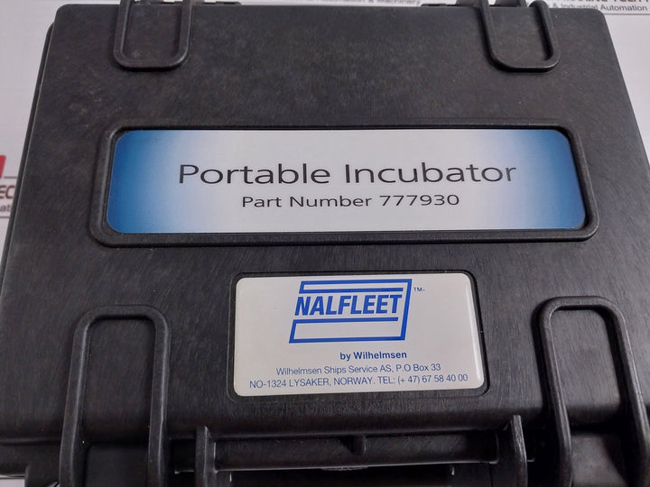 Nalfleet 778419  Portable Incubator Water Test Kit (Incomplete) 12v 20watt