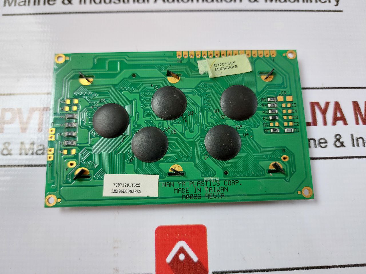 Nan Ya Plastics M009G Ck 66 Digital Display Module 94V-0 Rev A 72071201T622