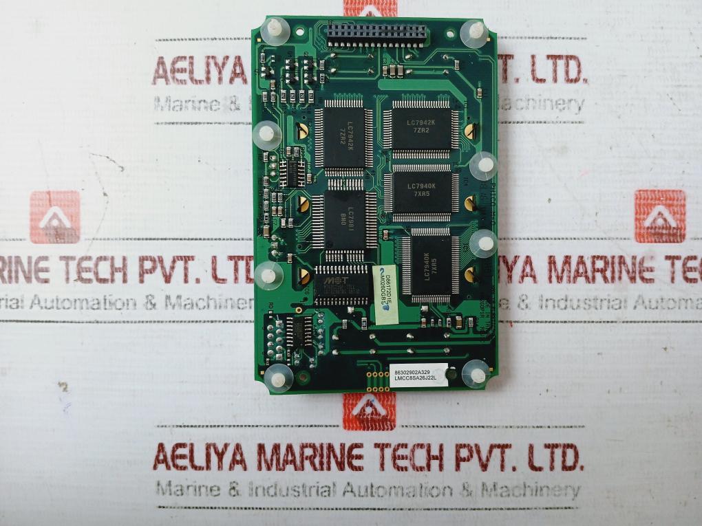 Nan Ya Plastics M026Op1A Printed Circuit Board W/ Led Display Rev C 94V-0