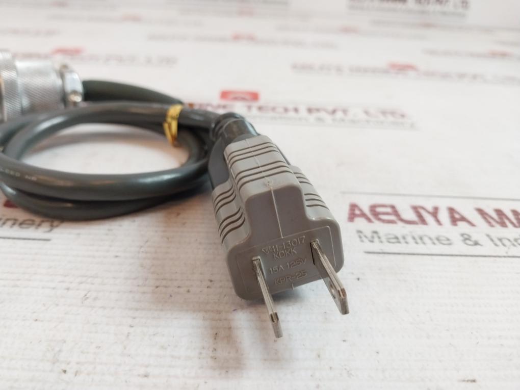 Nanaboshi 41-10128 Pin Connector Cable 41-13017 Vm0233S 250V 15A 125V