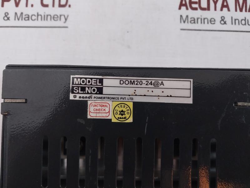 Nandi Dom 20-24@A Diode Oring Module 24Vdc/20Amps