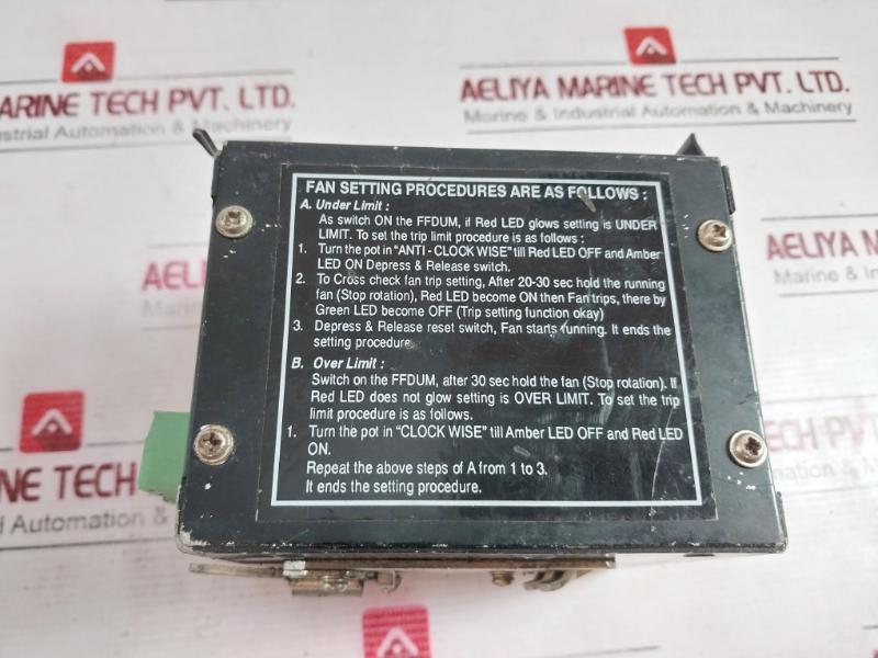 Nandi Powertronics Ffdum-21@A Fan Failure/Detection Unit 85-270Vac