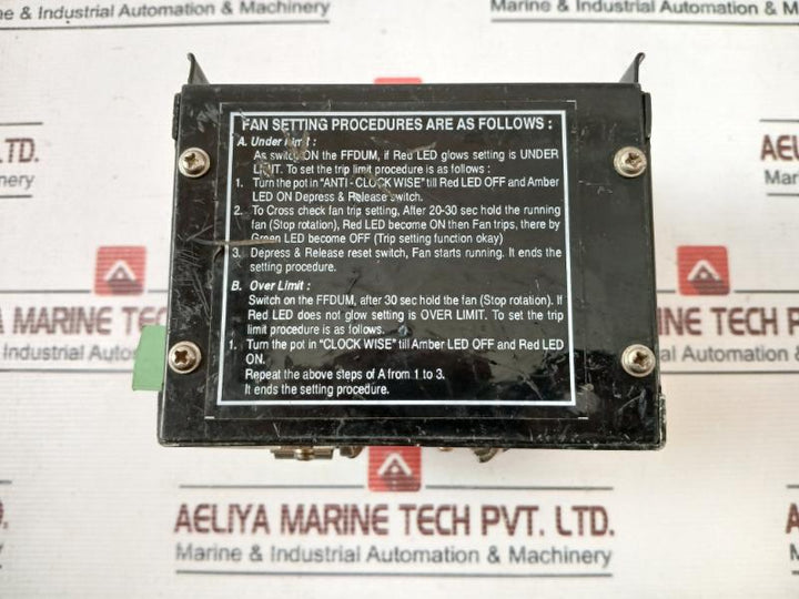 Nandi Powertronics Ffdum-21@A Fan Failure Detection Unit Ffdum-21Mb