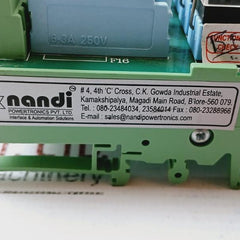 Nandi Powertronics Naab-do16fb-hf1 Relay Module 24vdc