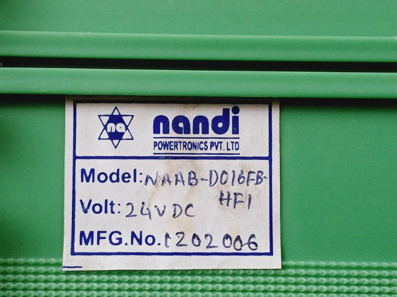 Nandi Powertronics Naab-do16fb-hf1 Relay Module 24vdc