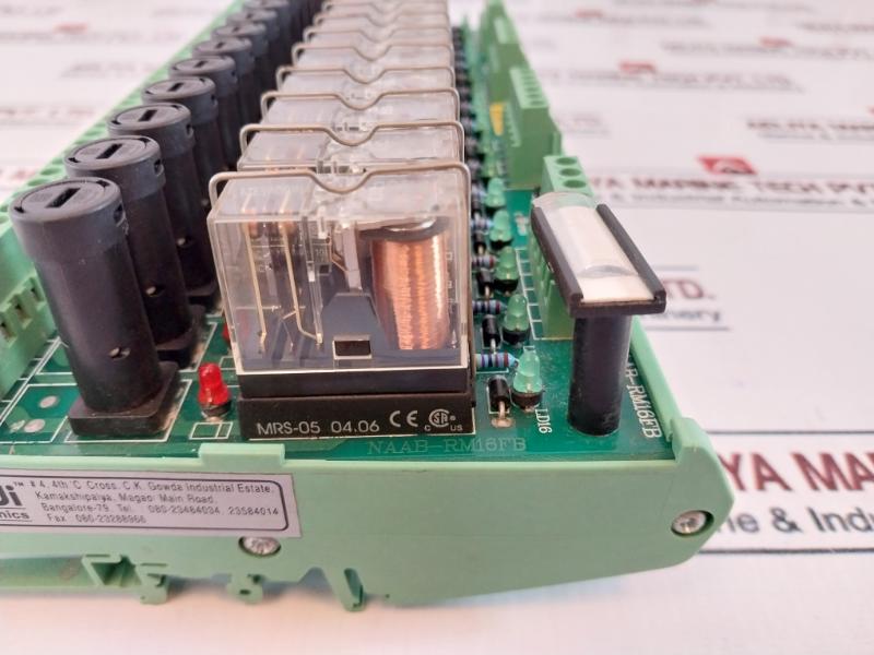 Nandi Powertronics Naab-rm16Fb Relay Module Pcb 24V Dc