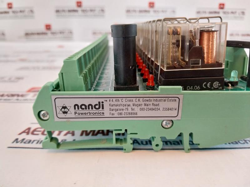 Nandi Powertronics Naab-rm16Fb Relay Module Pcb 24V Dc