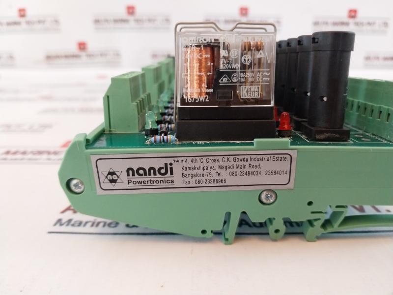 Nandi Powertronics Naab-rm16Fb Relay Module Pcb 24V Dc