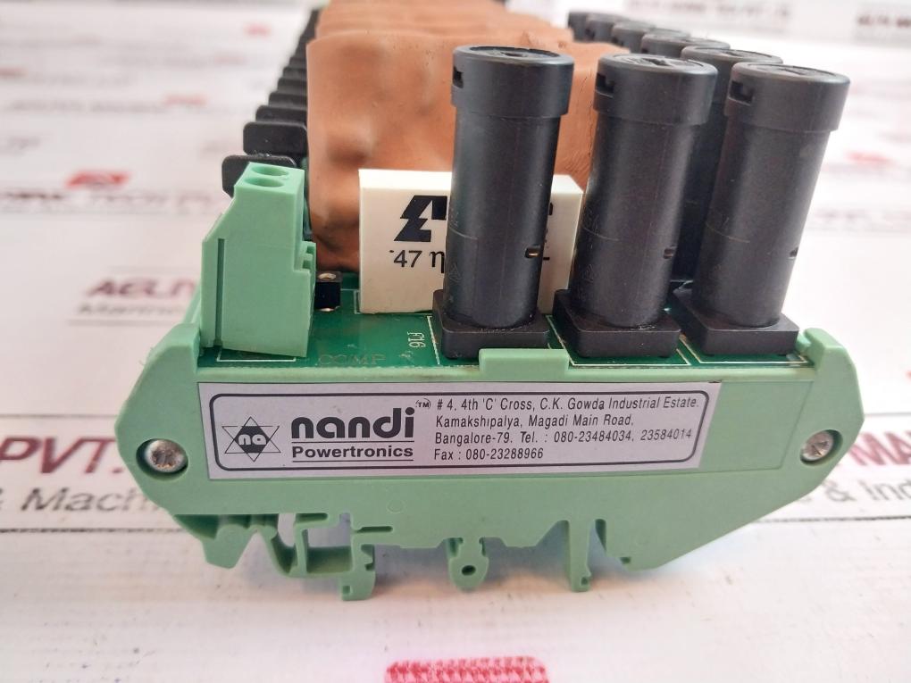 Nandi Powertronics Naab/di16/ssr 16 Slim Relay Board Module 230vac 24vdc