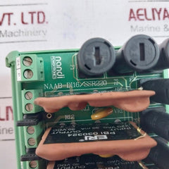 Nandi Powertronics Naab/di16/ssr 16 Slim Relay Board Module 230vac 24vdc