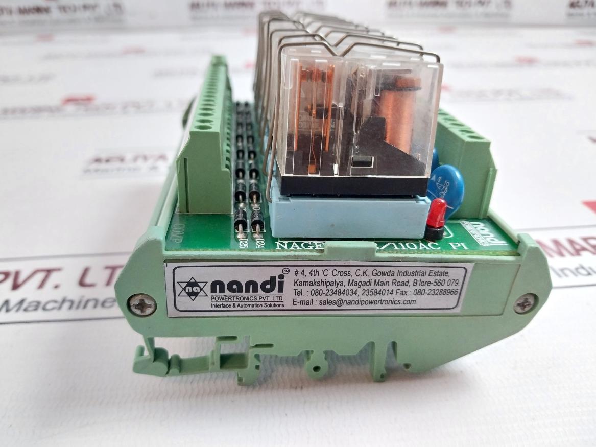 Nandi Powertronics Nage-2282/110Ac Pi Relay Module 230V Ac