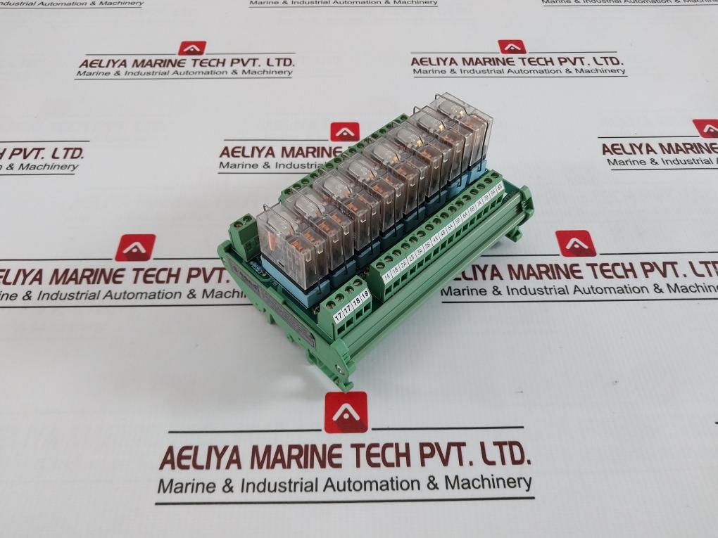 Nandi Powertronics Nage-2282/24Pi Electromechanical Relay Module G2R-2 24Vdc