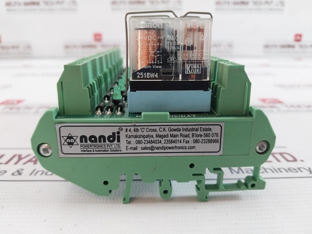 Nandi Powertronics Nage-2282Rat Electromechanical Relay Module 5A 250Vac