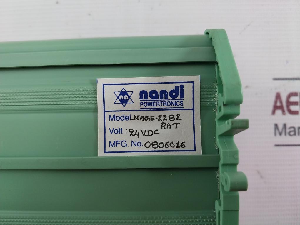 Nandi Powertronics Nage-2282Rat Electromechanical Relay Module 5A 250Vac