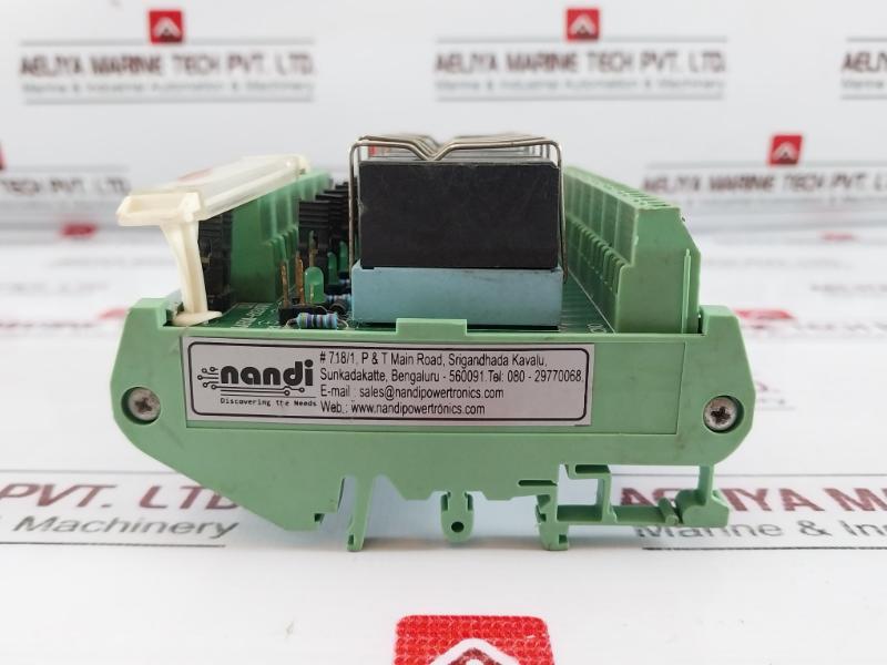 Nandi Powertronics Narm-8124v0 Electromechanical Relay Module 24v Dc