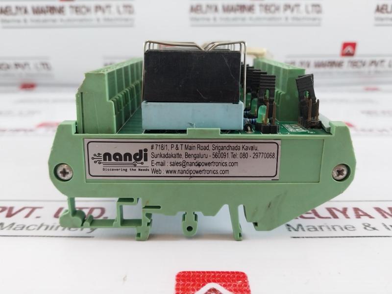 Nandi Powertronics Narm-8124v0 Electromechanical Relay Module 24v Dc