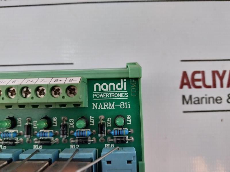 Nandi Powertronics Narm-81i General Purpose Relay Module 24v Dc