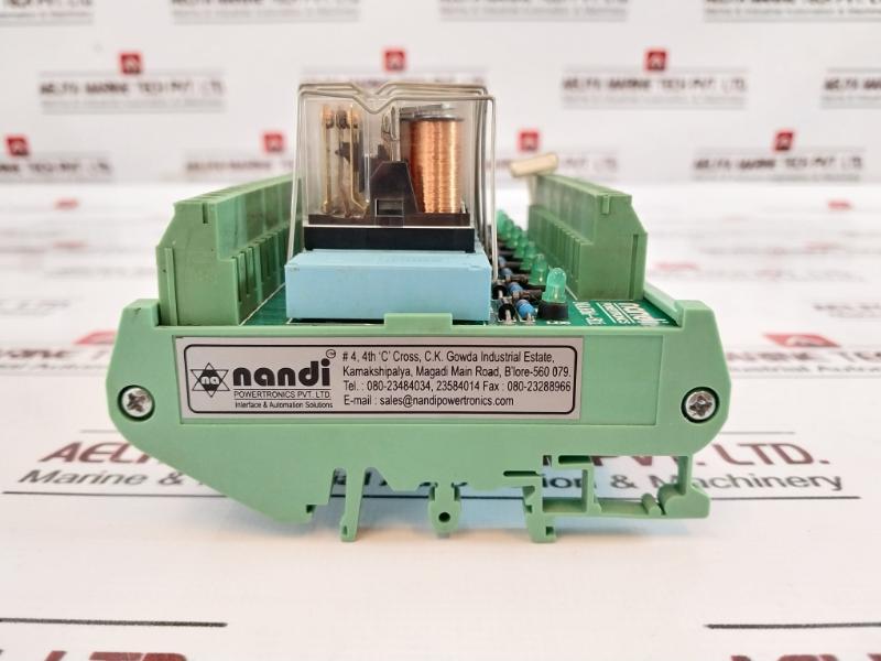 Nandi Powertronics Narm-81i General Purpose Relay Module 24v Dc