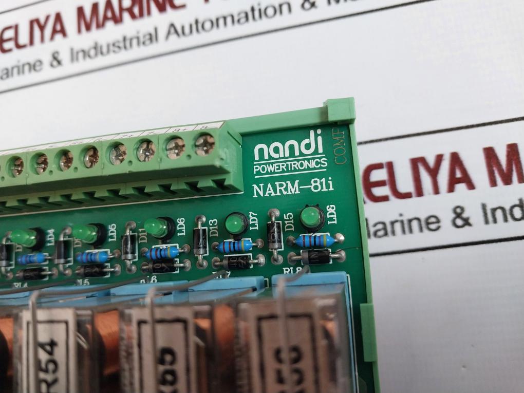 NANDI POWERTRONICS NARM-81I Solid State Relay Module 24V DC