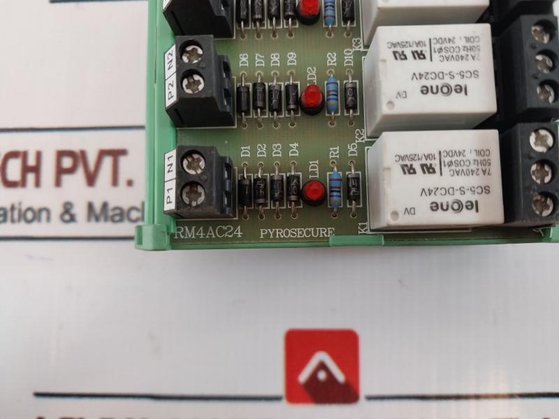 Nandi Rm4ac24 Relay Module 24vac La11013