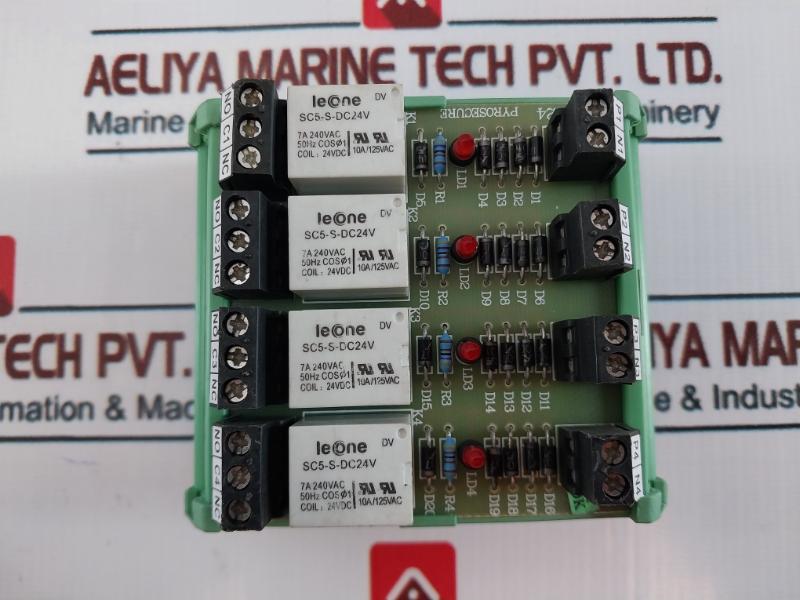 Nandi Rm4ac24 Relay Module 24vac La11013