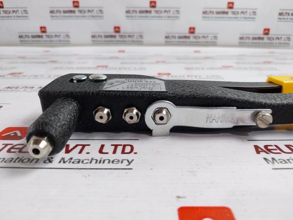 Naniwa Nnw-822 Hand Riveter 4 934560 001824 2.4-4.8mm