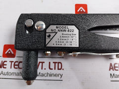 Naniwa Nnw-822 Hand Riveter 4 934560 001824 2.4-4.8mm