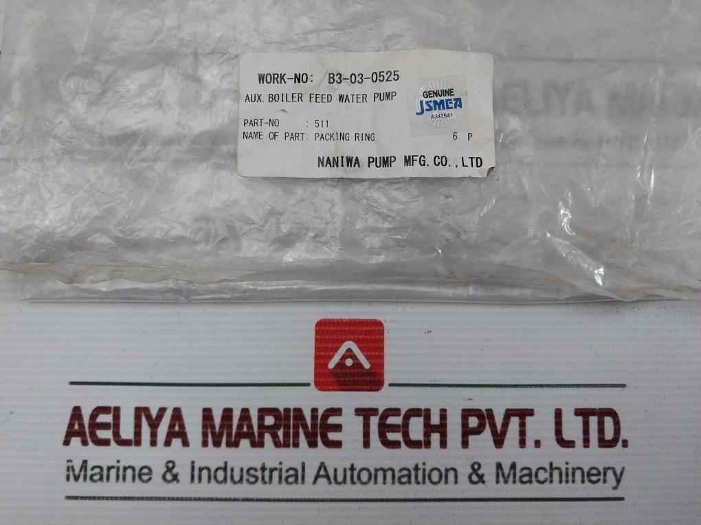 Naniwa Pump 511 Packing Ring (1Box = 6Pcs)