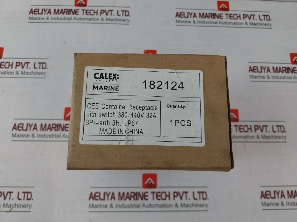 Nante 182124 Socket Plug Ip67 32A-3H/380-415V- 3P+E/50+60Hz Iec60309-2